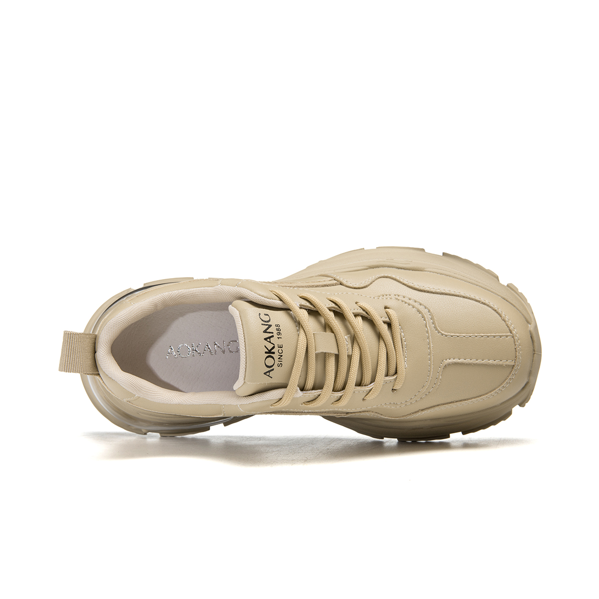 (W) Aokang Retro Dad Shoe 'Apricot' 圖 4