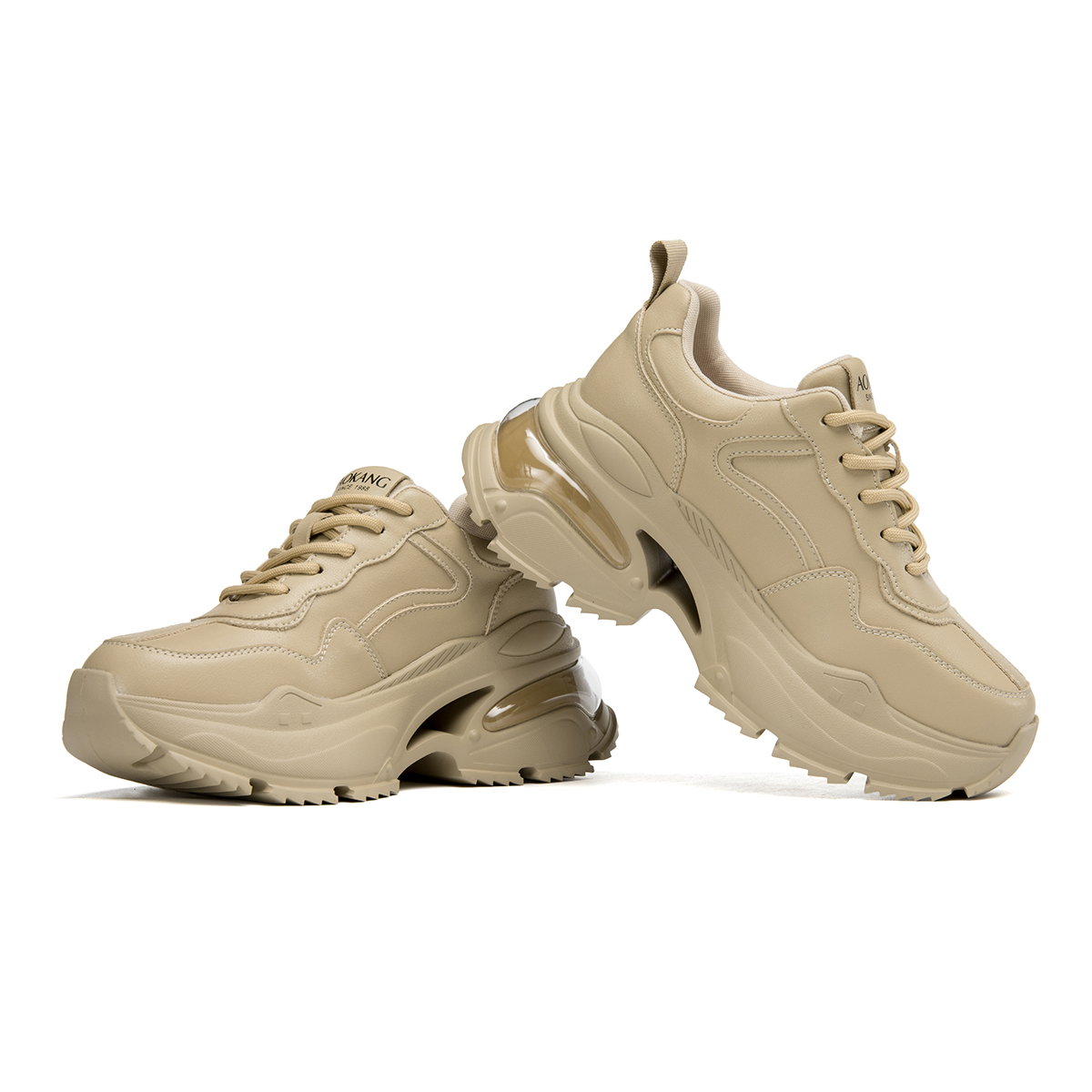 (W) Aokang Retro Dad Shoe 'Apricot' 圖 5