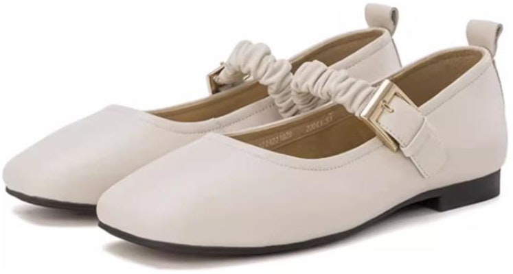 (W) Kasut Kasual Aokang Round-Toe Buckle 'Beige'. 1224221029 Lookbook (W) Kasut Kasual Aokang Round-Toe Buckle 'Beige'. 1224221029