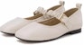 (W) Kasut Kasual Aokang Round-Toe Buckle 'Beige'. 1224221029