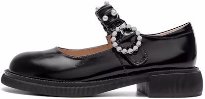 (Women) Aokang Round Toe Casual Flat 'Sweet Comfort Black' 1224314025 (Women) Aokang Round Toe Casual Flat 'Sweet Comfort Black' 1224314025