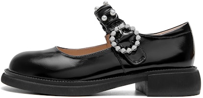 (Women) Aokang Round Toe Casual Flat 'Sweet Comfort Black' 1224314025 (Women) Aokang Round Toe Casual Flat 'Sweet Comfort Black' 1224314025