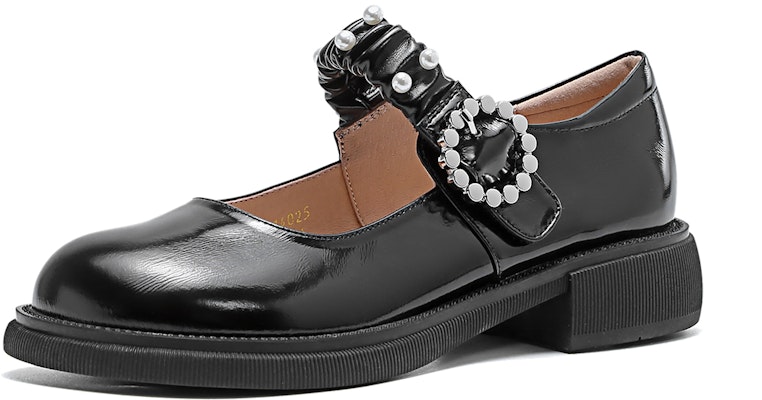 (Women) Aokang Round Toe Casual Flat 'Sweet Comfort Black' 1224314025 Order (Women) Aokang Round Toe Casual Flat 'Sweet Comfort Black' 1224314025