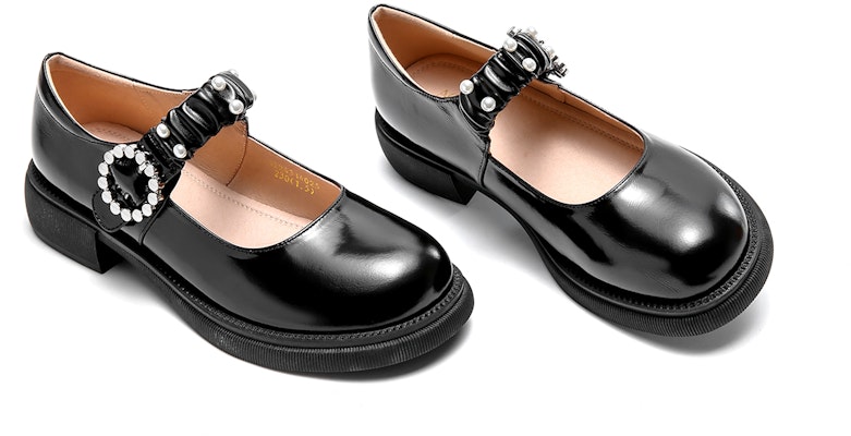 (Women) Aokang Round Toe Casual Flat 'Sweet Comfort Black' 1224314025 Shop (Women) Aokang Round Toe Casual Flat 'Sweet Comfort Black' 1224314025