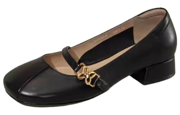 (W) Aokang Round Toe Casual Shoes 'Black Buckle' 圖 3