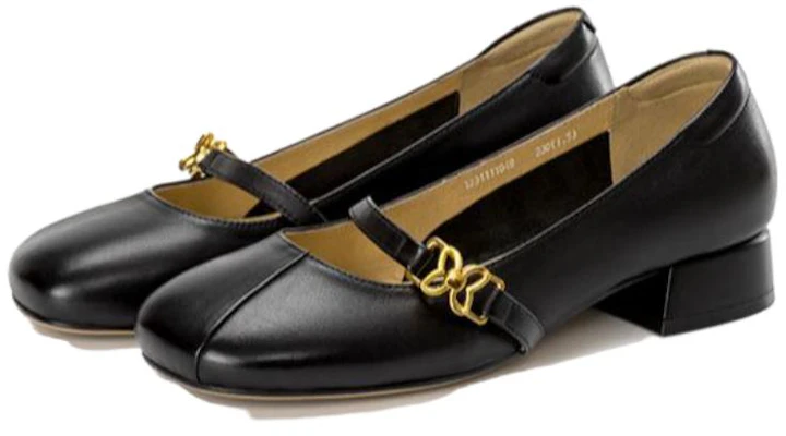 (W) 아오캉 둥근코 캐주얼화 '블랙 버클' (Aokang round toe casual 'black buckle') 1234111049 Shop (W) 아오캉 둥근코 캐주얼화 '블랙 버클' (Aokang round toe casual 'black buckle') 1234111049