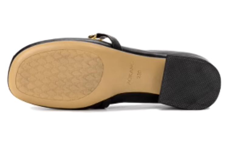 Purchase (W) 아오캉 둥근코 캐주얼화 '블랙 버클' (Aokang round toe casual 'black buckle') 1234111049