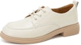 Order (Women) Aokang Round Toe Lace-Up 'Beige' 1224414012
