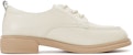 (Women) Aokang Round Toe Lace-Up 'Beige' 1224414012