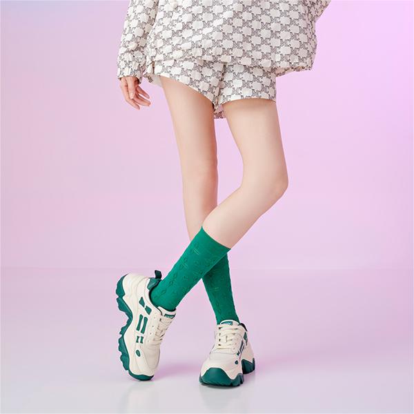 Shop (W) 奥康圆头系带‘米绿’ 1224432022