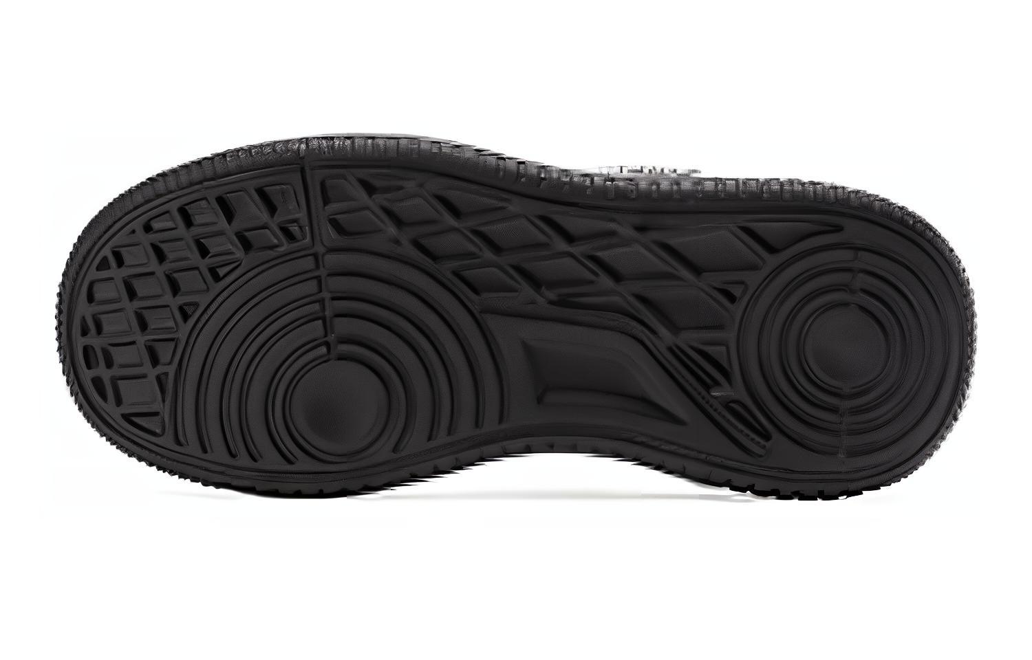 (W) Aokang Round Toe Lace-Up Low-Top Sneaker 'Beige Black' 圖 4