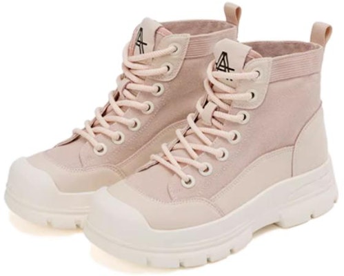 (Women) Aokang Round Toe Lace-Up Mid-Calf Boots 'Pink Martin' 1234913008 Lookbook (Women) Aokang Round Toe Lace-Up Mid-Calf Boots 'Pink Martin' 1234913008