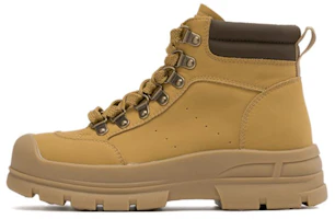 (Women) Aokang Round Toe Lace-Up Mid-Calf Martin Boots 'Yellow Brown' 1234913010 (Women) Aokang Round Toe Lace-Up Mid-Calf Martin Boots 'Yellow Brown' 1234913010