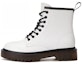 Buy (W) Aokang But Kasut Tinggi Mid-Calf Martin Bertali Hujung Bulat 'Putih' 1224913038