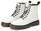 Lookbook (W) Aokang But Kasut Tinggi Mid-Calf Martin Bertali Hujung Bulat 'Putih' 1224913038