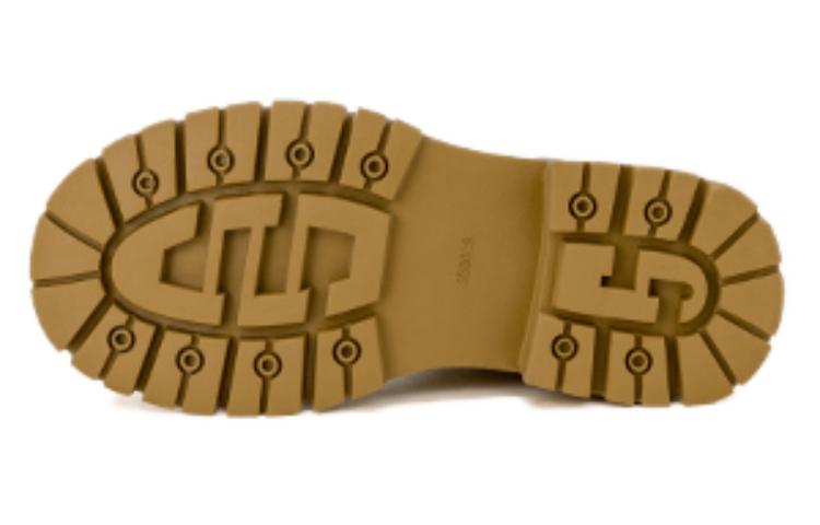 Shop (W) Botas Martin Aokang Amarillas hasta Media Pierna con Cordones y Punta Redonda 1224913059