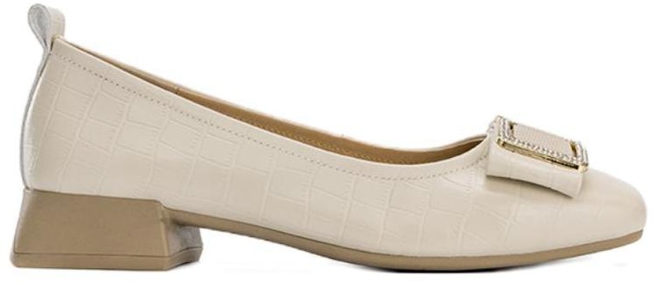 (W) Aokang Kasut Slip-On Hujung Bulat 'Beige' 1234111071 Order (W) Aokang Kasut Slip-On Hujung Bulat 'Beige' 1234111071