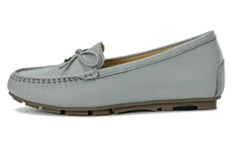 (Women) Aokang Round Toe Slip-On 'Blue' 1234321051