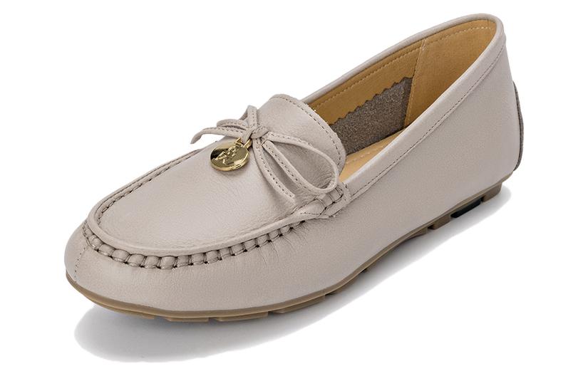 (W) Aokang Round Toe Slip-On Casual Shoes 'Apricot' 圖 2