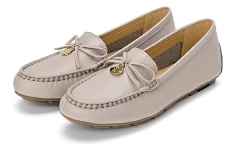 (W) Aokang Round Toe Slip-On Casual Shoes 'Apricot' 圖 3