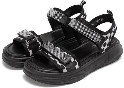 (W) Sandalia Aokang 'Negra de Punta Abierta y Plana' 1234821089 Lookbook (W) Sandalia Aokang 'Negra de Punta Abierta y Plana' 1234821089