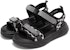 (Women) Aokang Sandal 'Black Open-Toe Flat' 1234821089