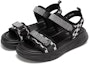 Lookbook (Women) Aokang Sandal 'Black Open-Toe Flat' 1234821089
