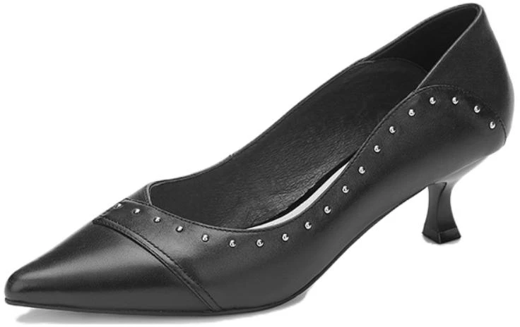 women-aokang-sheepskin-black-simple-commute-stiletto-1212111135