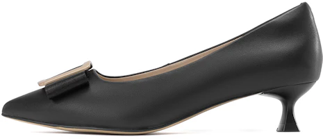 (Women) Aokang Sheepskin Pointed Toe Slip-On Stiletto High Heels 4cm 'Comfort' 1234211063 (Women) Aokang Sheepskin Pointed Toe Slip-On Stiletto High Heels 4cm 'Comfort' 1234211063