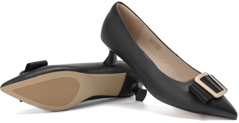 (Women) Aokang Sheepskin Pointed Toe Slip-On Stiletto High Heels 4cm 'Comfort' 1234211063 Purchase (Women) Aokang Sheepskin Pointed Toe Slip-On Stiletto High Heels 4cm 'Comfort' 1234211063