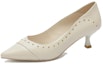 Buy (W) Aokang Tacones Altos de Piel de Oveja 'Beige Commuter' 1212111136