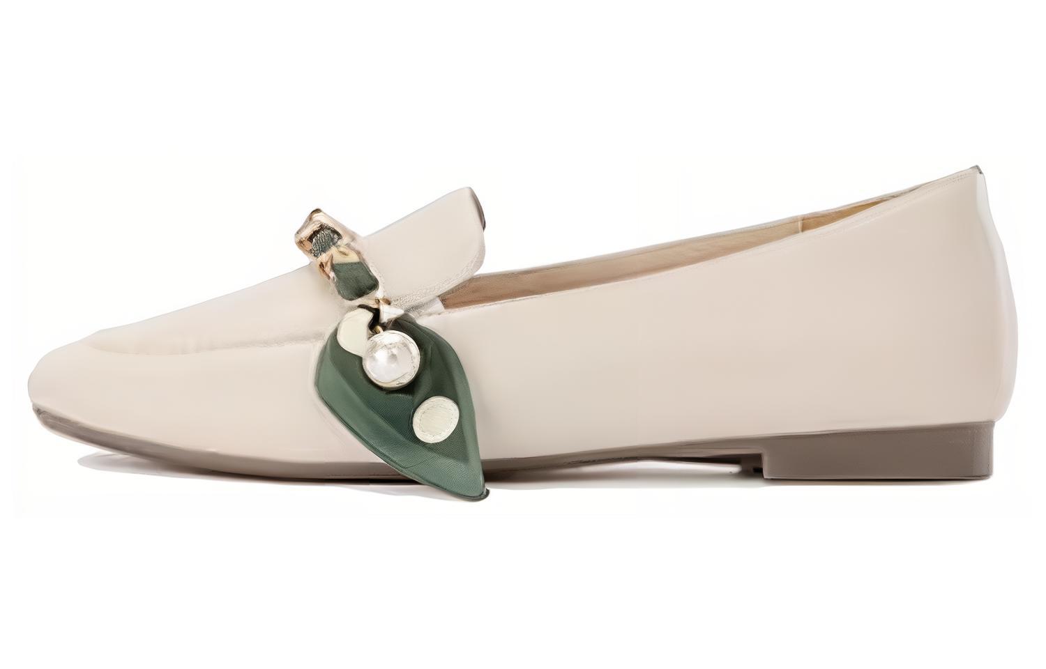 (W) Aokang Slip-On Pointed Toe 'Light Green'