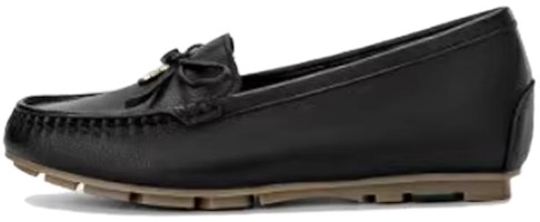 (Women) Aokang Slip-On Round Toe Casual Flat 'Black' 1234321049 (Women) Aokang Slip-On Round Toe Casual Flat 'Black' 1234321049