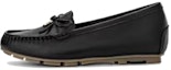 Buy (Women) Aokang Slip-On Round Toe Casual Flat 'Black' 1234321049