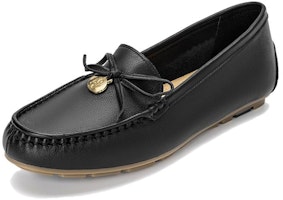 (Women) Aokang Slip-On Round Toe Casual Flat 'Black' 1234321049 (Women) Aokang Slip-On Round Toe Casual Flat 'Black' 1234321049