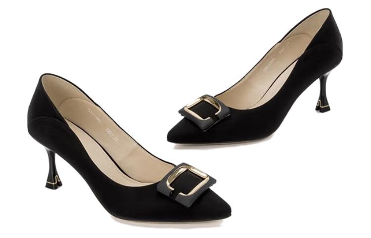 (W) Aokang Stiletto High Heels 'Black 7cm' 圖 3