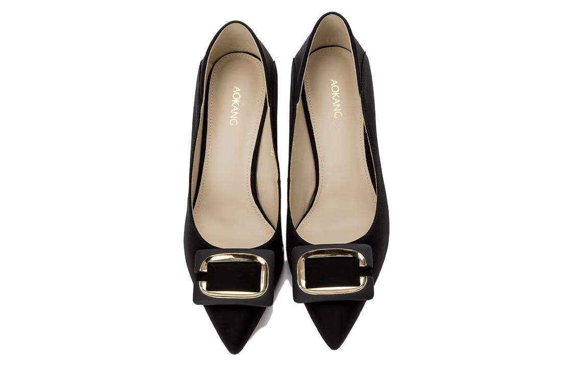 (W) Aokang Stiletto High Heels 'Black 7cm' 圖 4
