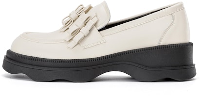(Women) Aokang Synthetic Leather Fashion Comfort Casual Loafer 'Beige' 1234314033 (Women) Aokang Synthetic Leather Fashion Comfort Casual Loafer 'Beige' 1234314033