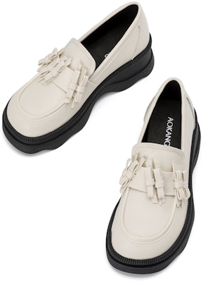 (W) Aokang Kasual Loafer Kulit Sintetis Nyaman 'Beige' 1234314033 Purchase (W) Aokang Kasual Loafer Kulit Sintetis Nyaman 'Beige' 1234314033