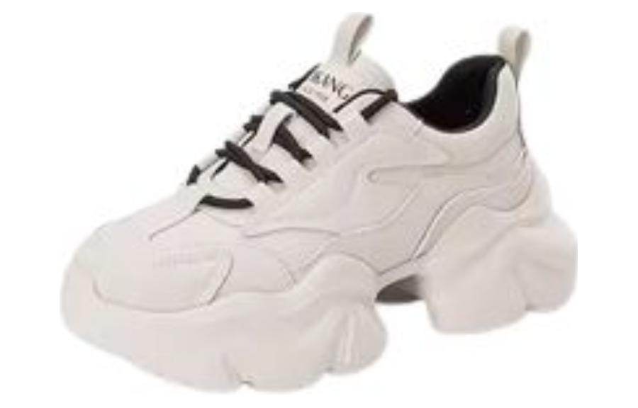 (W) Aokang Synthetic Leather Low-Top 'Beige Fashion Dad Shoe' 圖 3