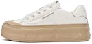 Buy (W) Aokang Kasut Sneakers Rendah Kulit Sintetik 'Beige-Apricot' 1234322051