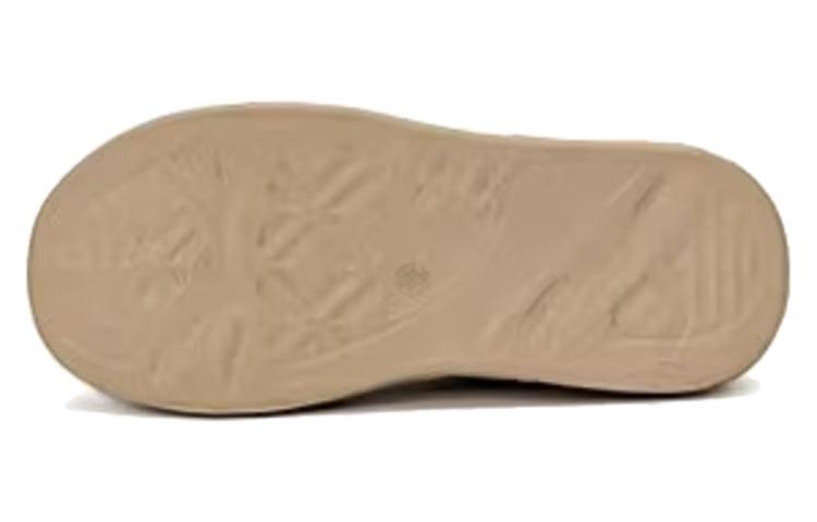 Shop (W) Aokang Kasut Sneakers Rendah Kulit Sintetik 'Beige-Apricot' 1234322051