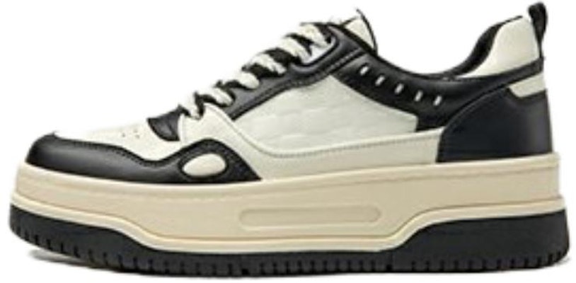 (W) Aokang Kasut Kulit Sintetik Bertapak Rendah 'Beige Hitam' 1234322036 Buy (W) Aokang Kasut Kulit Sintetik Bertapak Rendah 'Beige Hitam' 1234322036