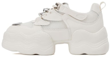 (Women) Aokang Synthetic Leather Platform Low-Top 'Beige Dad Shoe' 1234432009 (Women) Aokang Synthetic Leather Platform Low-Top 'Beige Dad Shoe' 1234432009