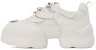 (Women) Aokang Synthetic Leather Platform Low-Top 'Beige Dad Shoe' 1234432009