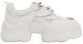 Lookbook (Women) Aokang Synthetic Leather Platform Low-Top 'Beige Dad Shoe' 1234432009