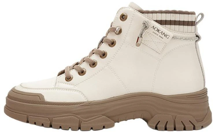 women-aokang-white-brown-ankle-martin-boots-4-5cm-stylish-and-versatile-1232423012