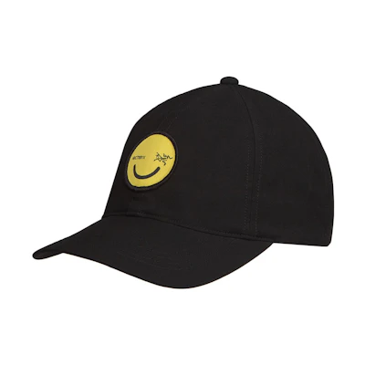 (Women) Arcteryx Black Graphic Polyester Cap. 28901-Black