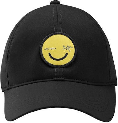 (W) 아크테릭스 블랙 그래픽 폴리에스터 캡. 28901-Black Lookbook (W) 아크테릭스 블랙 그래픽 폴리에스터 캡. 28901-Black