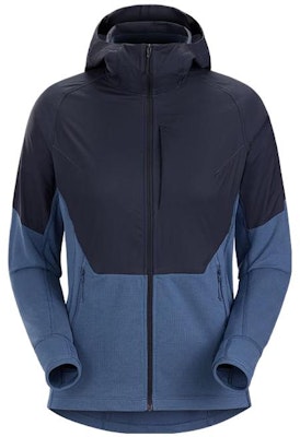 (W) アークテリクス デルタハイブリッド フリースジャケット 防風 カラーブロック フード付き暖かコート 29607 Lookbook (W) アークテリクス デルタハイブリッド フリースジャケット 防風 カラーブロック フード付き暖かコート 29607